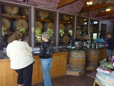 Kiepersol Winery - inside