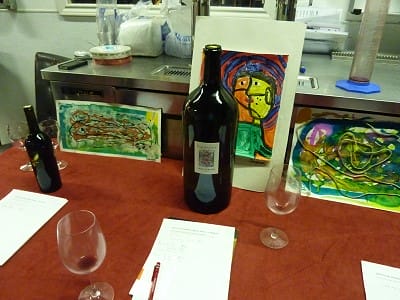 Caldwell Family Winery party - silent auction