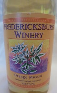 Orange Muscat - Fredericksburg Winery