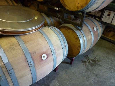 Brennan Vineyards - barrels