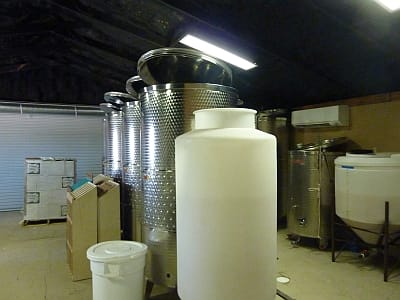 Fiesta Winery - tanks