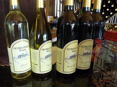 Bishop Arts Winery - Homestead wines