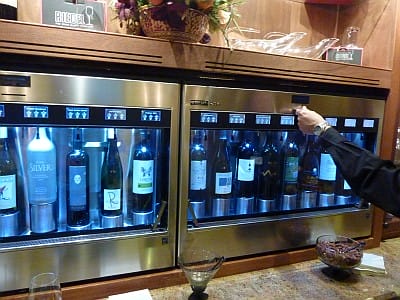 Boerne Wine Company - Enomatic machine