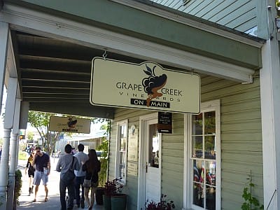 Grape Creek - Main Street outside