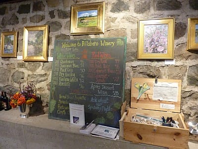 Billsboro - art and menu