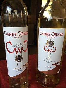 Caney Creek wines
