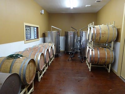 Marker Cellars production area