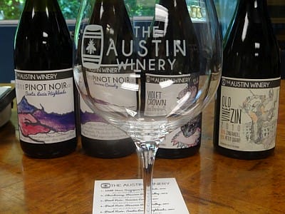 The Austin Winery wines