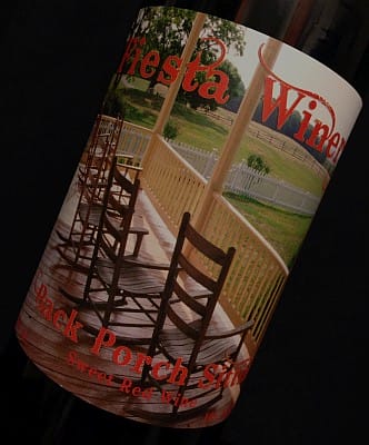 Review of Fiesta Winery’s Back Porch Sittin’