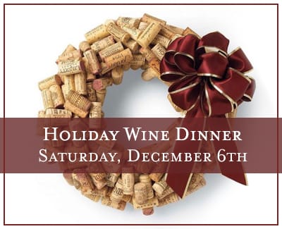 Eden Hill Winery Holiday Wine Dinner