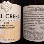 Review of Fall Creek Vineyards Chardonnay 2013