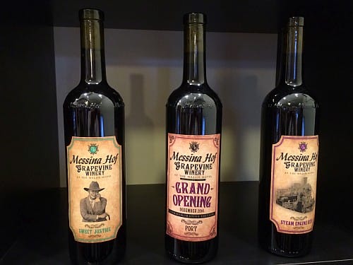 Messina Hof Grapevine wines