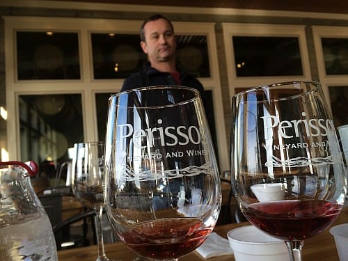 Seth Martin at Perissos Vineyard and Winery