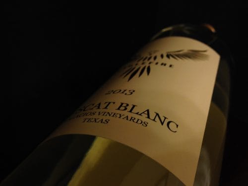 Eaglefire Winery Muscat Blanc bottle