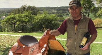 Driftwood Estates Gary Elliott with saddle