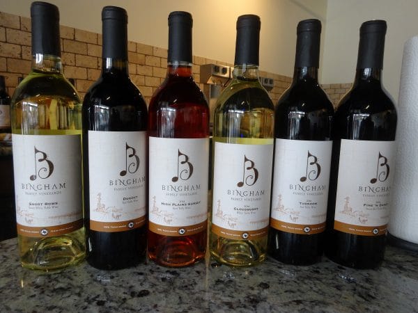 Bingham Family Vineyards wines