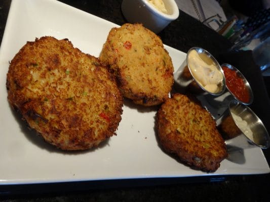 Enoch's Stomp crab cakes