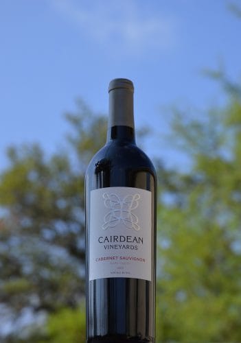 Cairdean Cabernet Sauvignon bottle