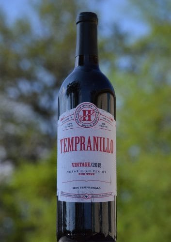 Hye Meadow Tempranillo bottle
