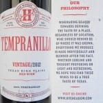 Review of Hye Meadow Winery Tempranillo 2012