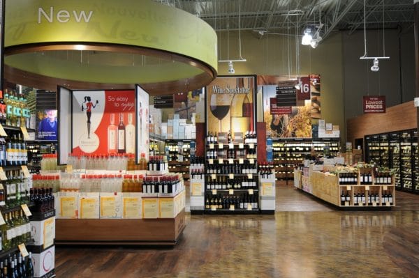 Total Wine - wine section