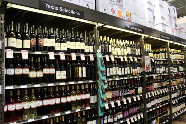 Total Wine Texas wine