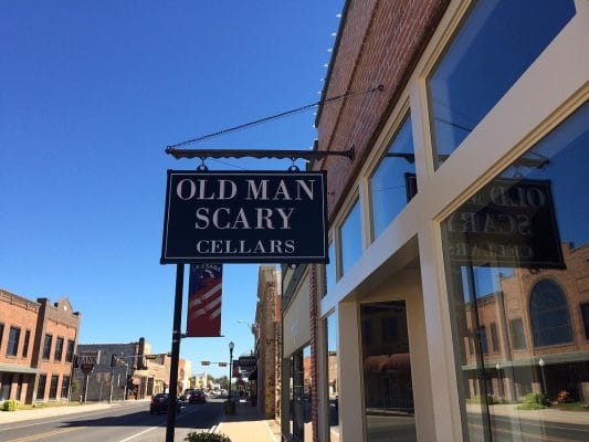 Old Man Scary Cellars - outside