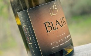 Blair Estate Pinot Noir 2012