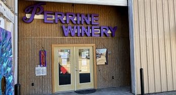Perrine Winery outside
