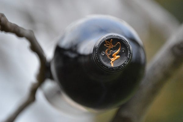 Grape Creek Vineyards Epiphany bottle top