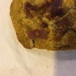 Chocolate chunk and bacon cookie
