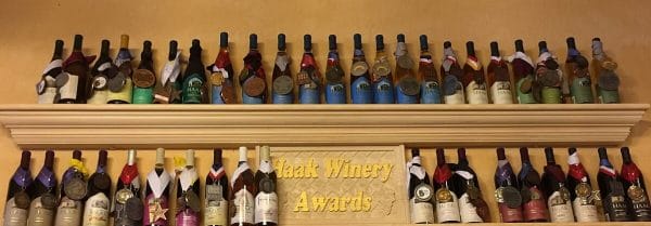 Haak Vineyards & Winery awards