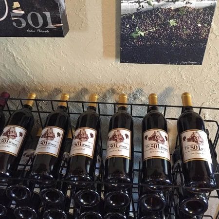 The 501 Winery Iron Horse wine