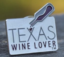 Texas Wine Lover pin