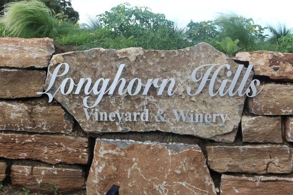 Longhorn Hills sign