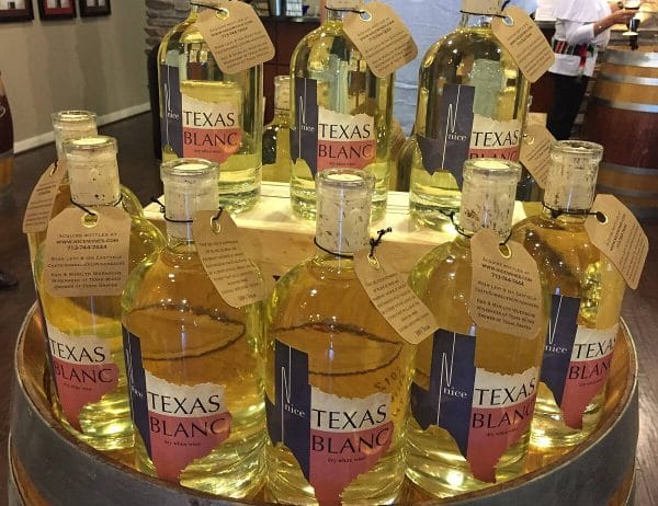 Nice Texas Blanc bottles