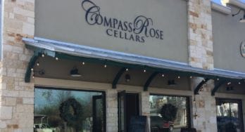 Compass Rose Cellars Fredericksburg outside