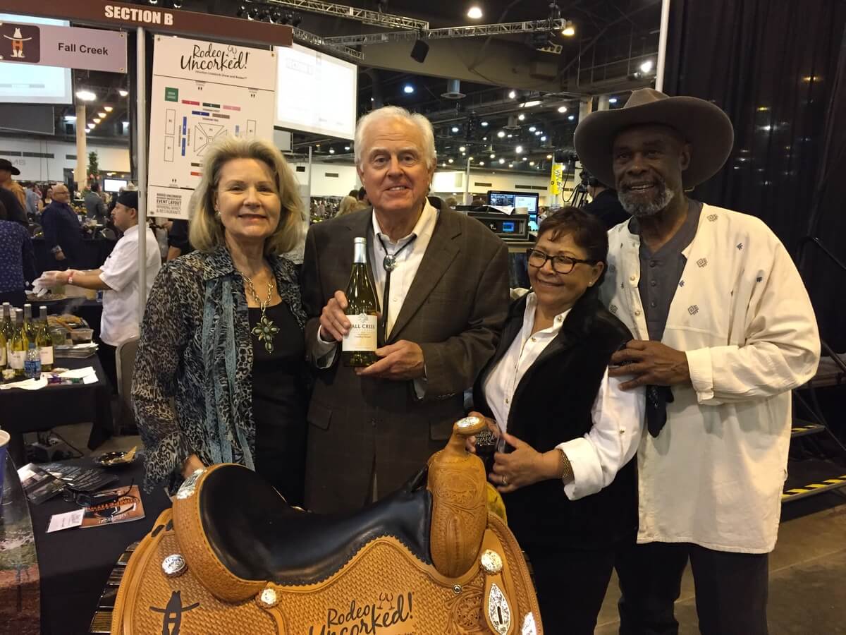 Fall Creek Vineyards - Susan & Ed Auler with Martha Cervantes & Alphonse Dotson (Top White Wine)