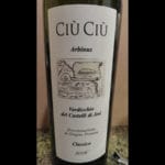Review of Ciù Ciù Arbinus 2016