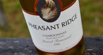 Pheasant Ridge Winery Chardonnay bottle