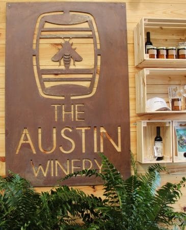 The Austin Winery sign