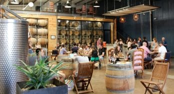 The Austin Winery tasting room