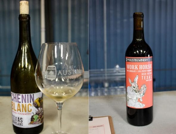 The Austin Winery wines