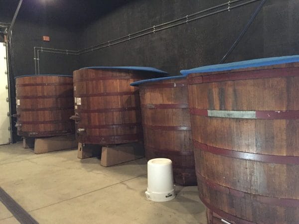 Barrel tanks - Hope Family Wines