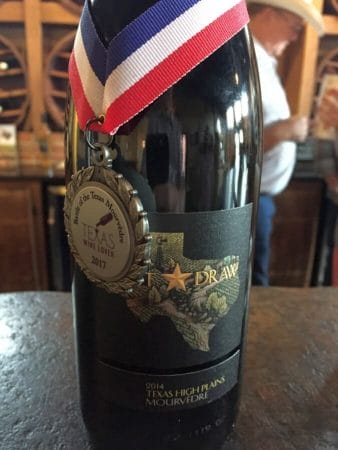 Lost Draw Mourvedre with medal