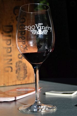 290 Vinery - New wine in glass