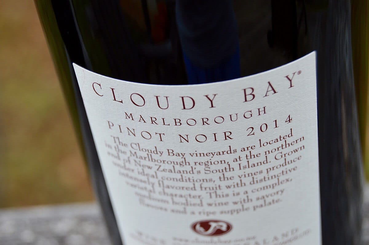 Cloudy Bay - Pinot Noir 75 cl 13.5% vol
