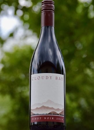 Cloud Bay Pinot Noir bottle