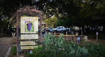 The Grapevine front sign