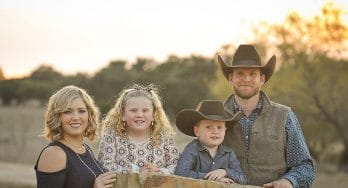 Weston McCoury and family